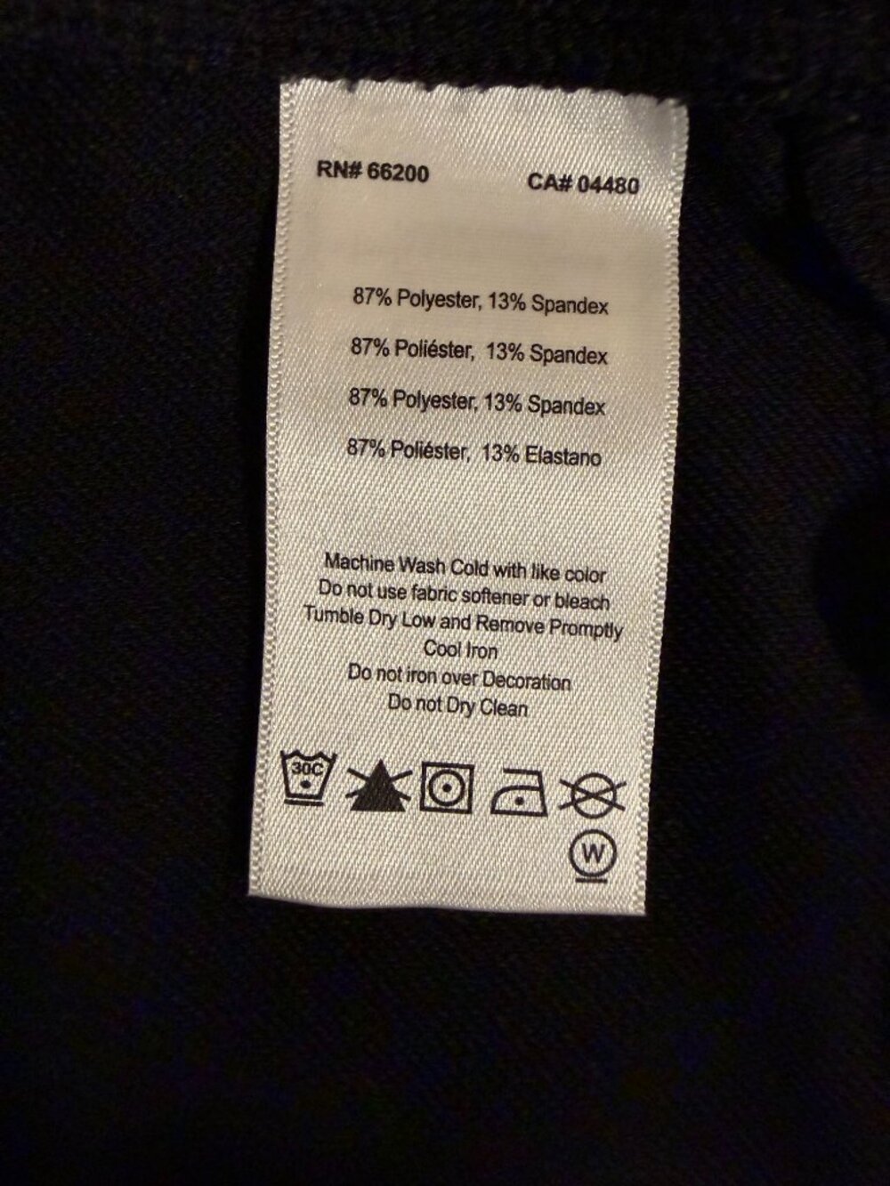 ASICS Black Athletic Pants Women's Medium Zip Pockets Running Performance - Picture 9 of 12